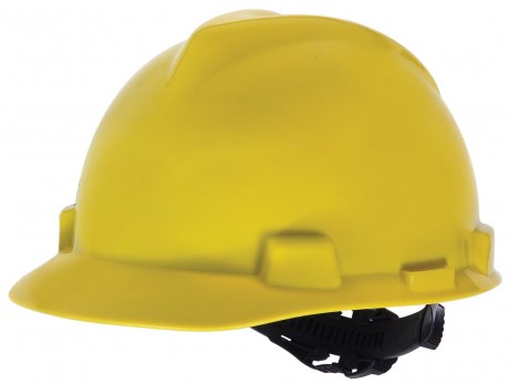 A basic hard hat can save you some painful bumps and gashes - well worth $10 for an inexpensive model