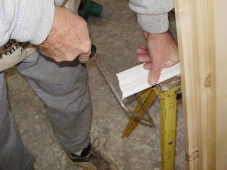 Finished Coped Inside Miter
