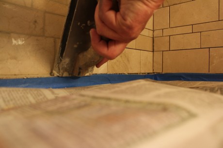 install a tile backsplash
