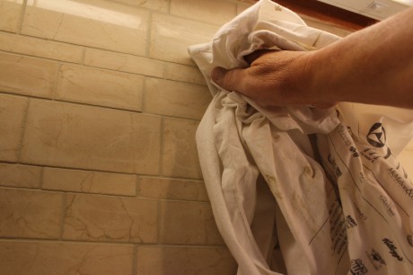 install a tile backsplash