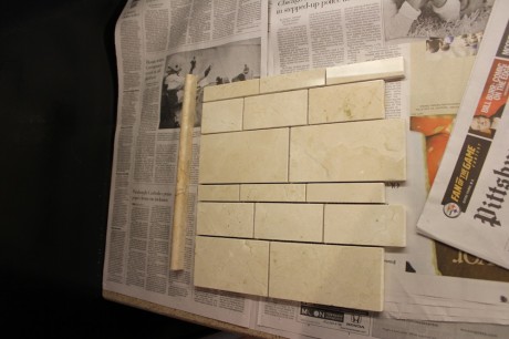 install a tile backsplash