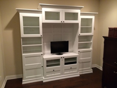 Finished! Now what to do about that TV...