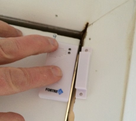 install a wireless alarm